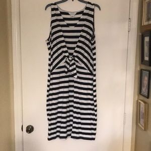 Liz Claiborne striped dress